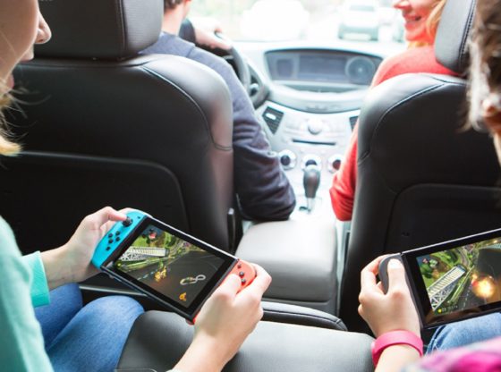 Mario Kart in a Car