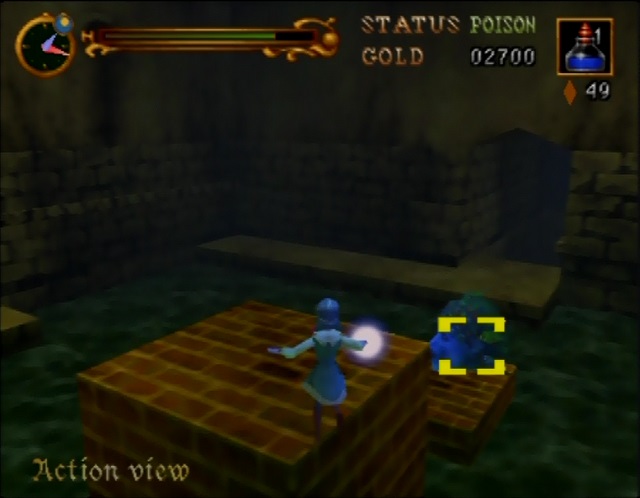 Carrie Jumping over Poison