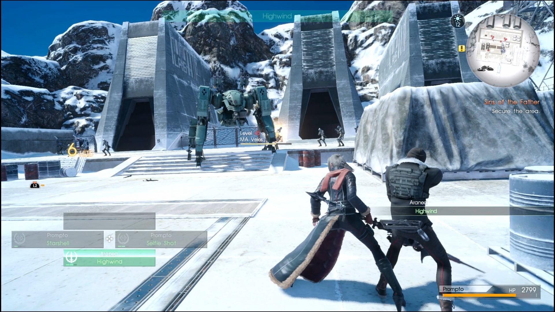 Final Fantasy XV Episode Prompto Screenshot