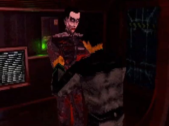 Martian Gothic Unification Zombie Grab