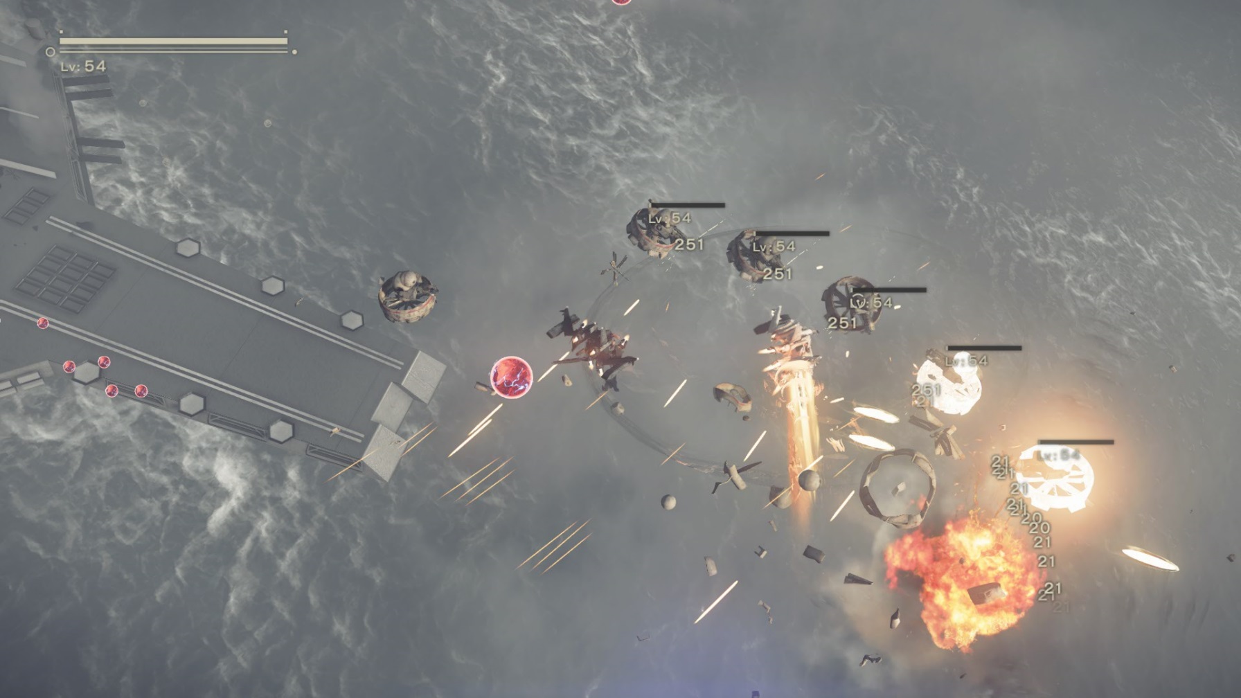 Using Ship Melee Attack