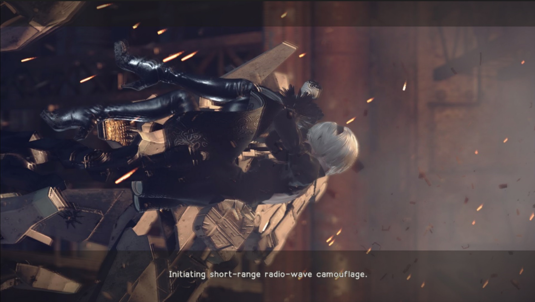 2B Busting Through Wall