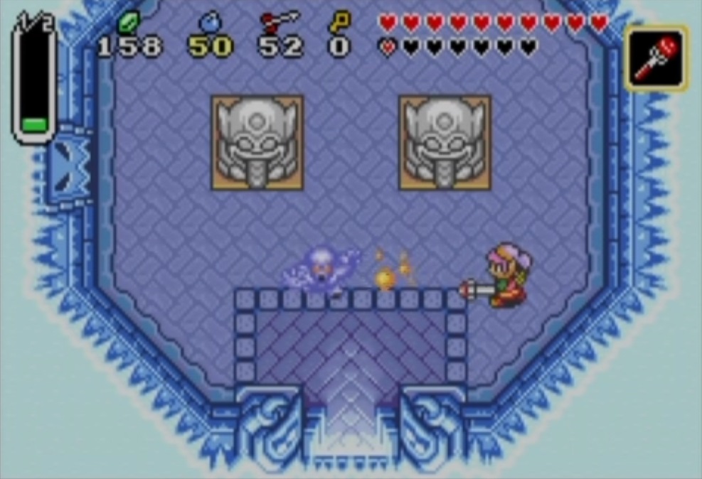 Fire Rod in Ice Dungeon