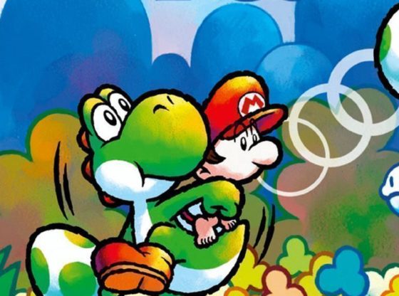 Yoshi Throwing Egg Art
