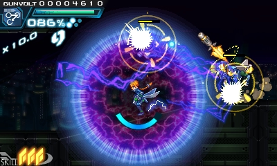 Gunvolt Shocking Foes